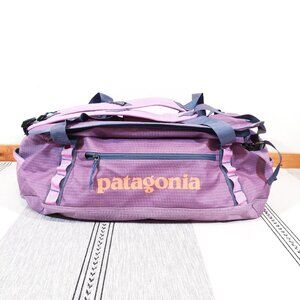 NWT Patagonia Black Hole Duffel 55L Brisk Purple